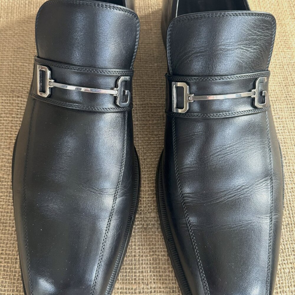 Dolce and Gabanna Men's Leather Dress Loafers